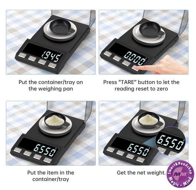 TN Serie Digital mini scale 100g/0.001g