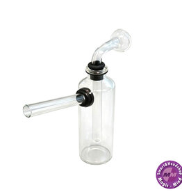 Glass Oil Bong Glass Oil Bong With Bent Bowl 12cm
