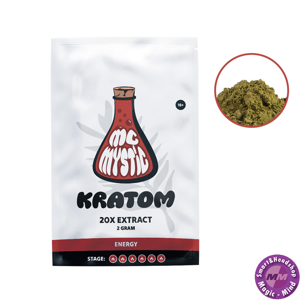 McMystic Kratom 20X Extract - 2 gram