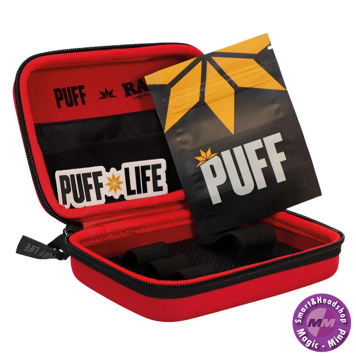 Raw RAW X PUFF LIFE CLASSIC CASE - RED