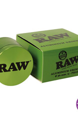 Raw RAW Aluminium Grinder - 4 parts - 56mm - GREEN