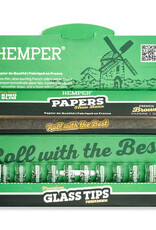 HEMPER HEMPER Brown KSS Papers + 10x 7mm Glass Tips