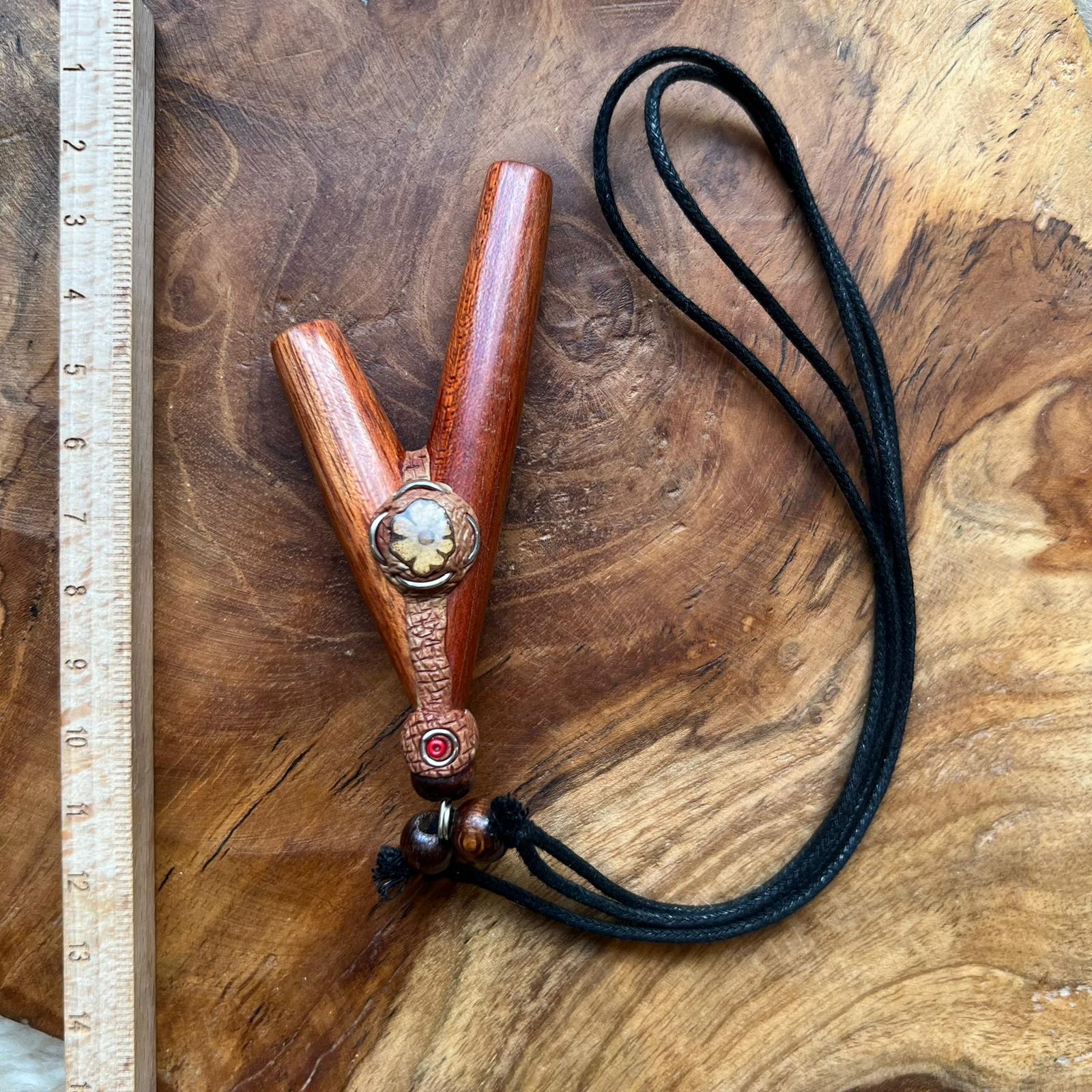 Peruvian Mongo Wooden Curipi