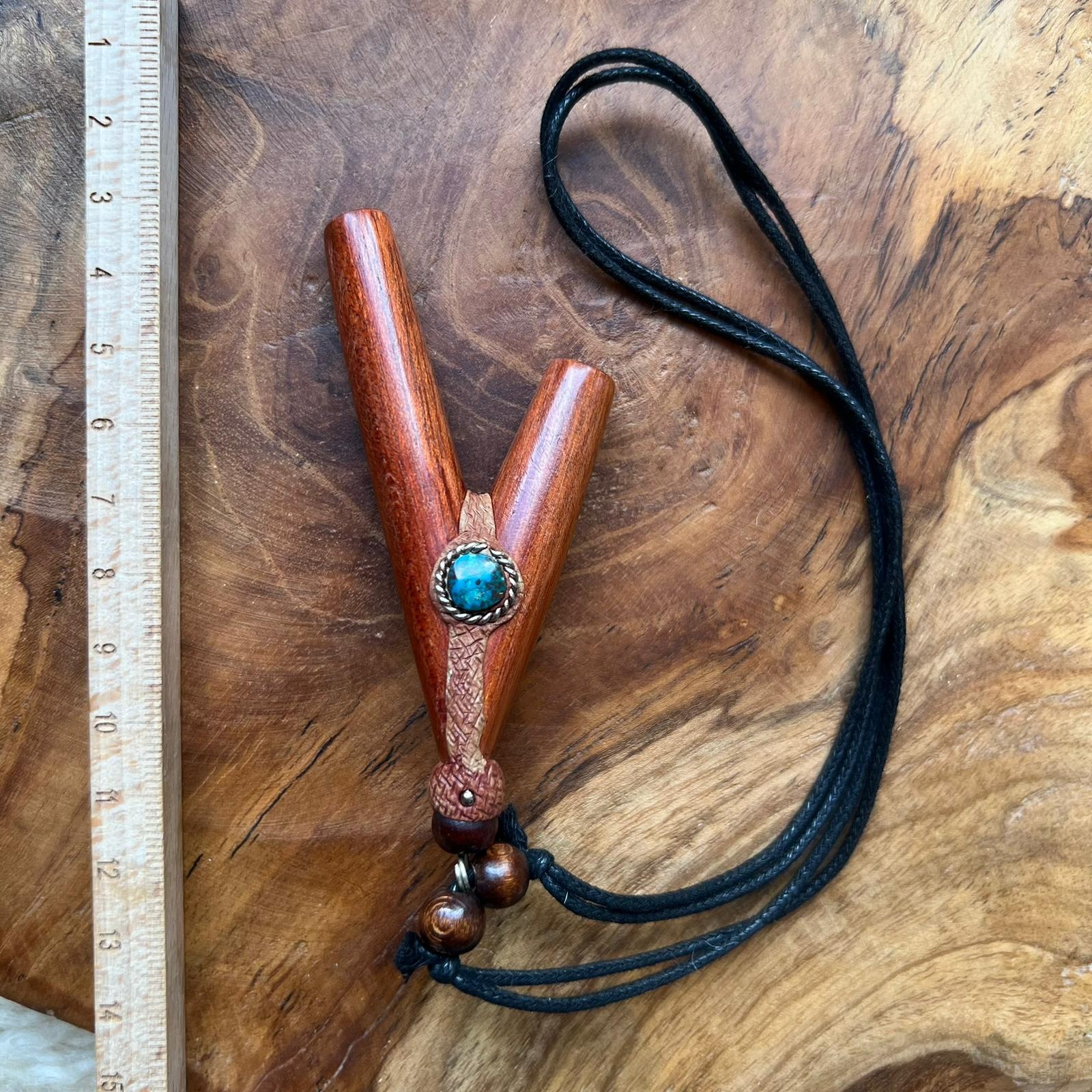 Peruvian Mongo Wooden Curipi