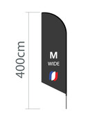 Proflags Oriflamme Angled M - Extra Large - 90x300cm