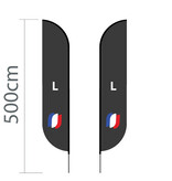 Proflags Oriflamme Convex L - 75x380cm