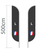 Proflags Oriflamme Convex L - 75x380cm