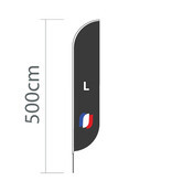 Proflags Oriflamme Convex L - 75x380cm