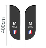 Proflags Oriflamme Convex M - Extra Large - 90x300cm