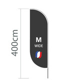 Proflags Oriflamme Convex M - Extra Large - 90x300cm
