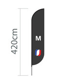 Proflags Oriflamme Convex M - 70x330cm