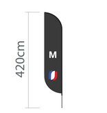 Proflags Oriflamme Convex M - 70x330cm
