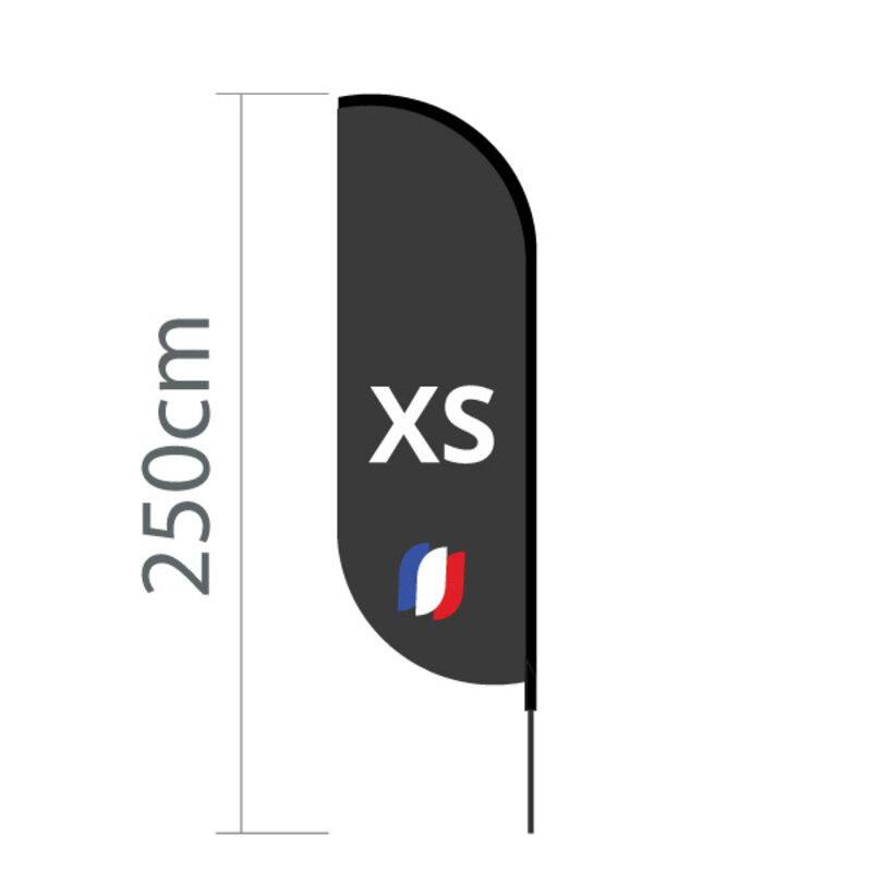Proflags Oriflamme Convex XS - 60x186cm Proflags Oriflamme Convex XS - 60x186cm