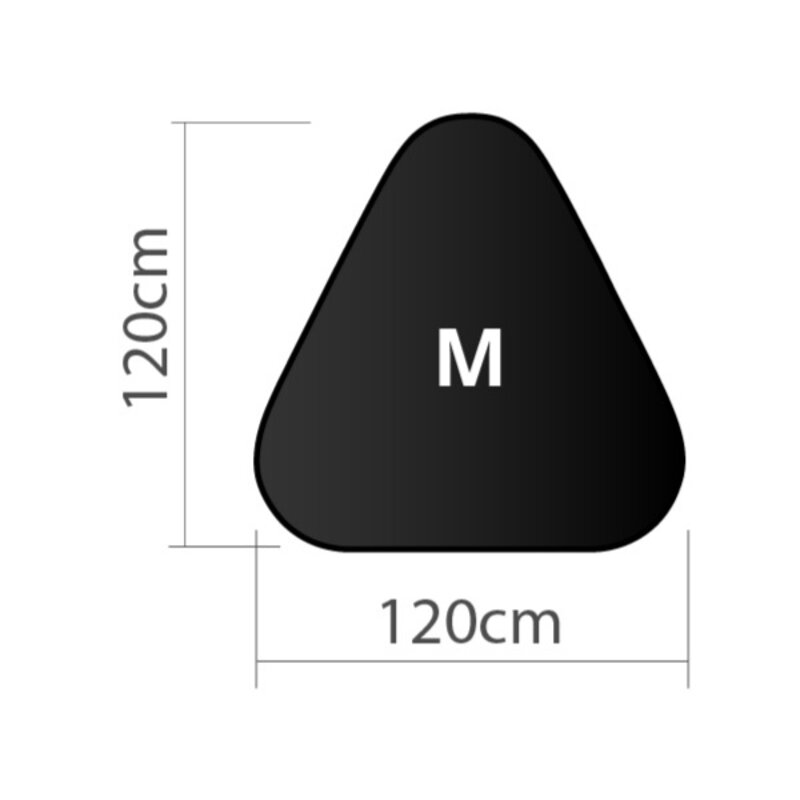 Proflags Beach banner Triangle - M 120x120cm Proflags Beach banner Triangle - M 120x120cm