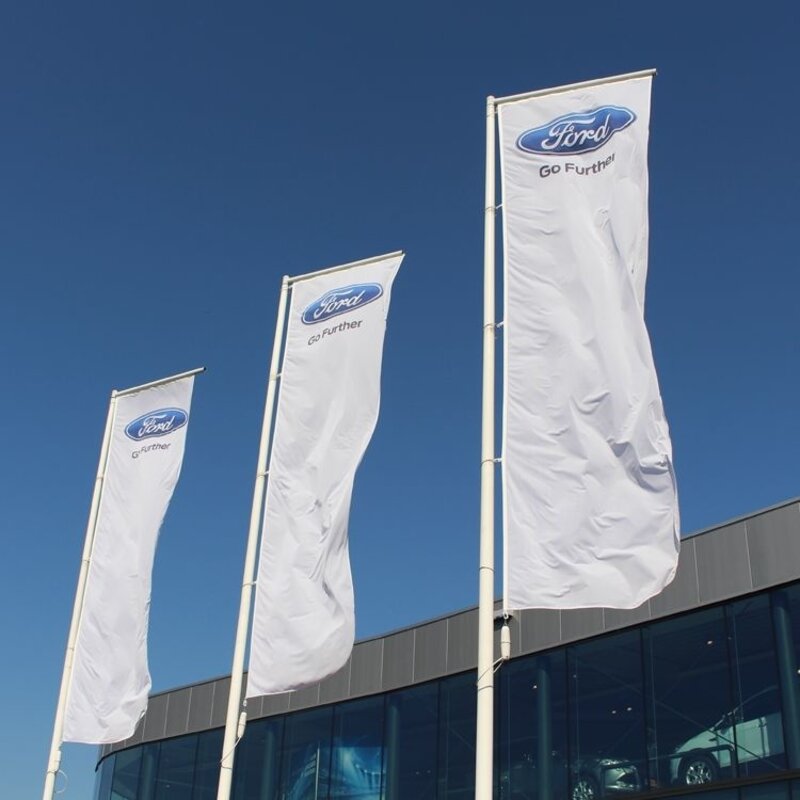 Drapeaux  bannières imprimés en quadrichromie Drapeaux  bannières imprimés en quadrichromie