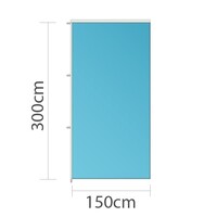 Drapeau bannière, 150x300cm