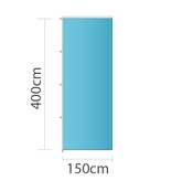 Drapeau bannière, 150x400cm