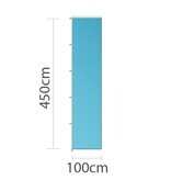 Drapeau bannière, 100x450cm