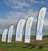 Proflags Oriflamme Straight M-Extra Large- 90x300cm Proflags Oriflamme Straight M-Extra Large- 90x300cm