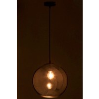 Lamp Bol Glas smoke grey Large
