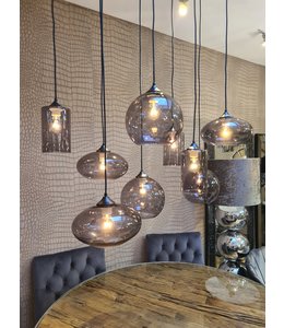 Pendant light Ella 9 bulbs