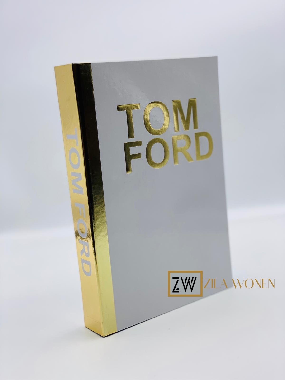 Fashion book box Tom Ford white - Zila wonen
