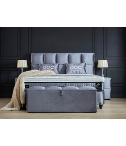 ABC Bedding Boxspring Phantom Grijs