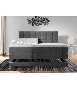 ABC Bedding Boxspring Dubai Grijs (elektrisch verstelbaar)