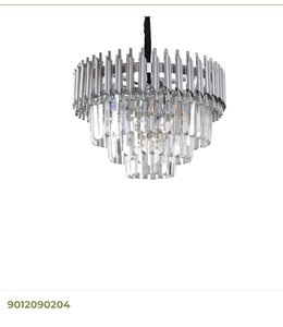 Hanging lamp silver Lena