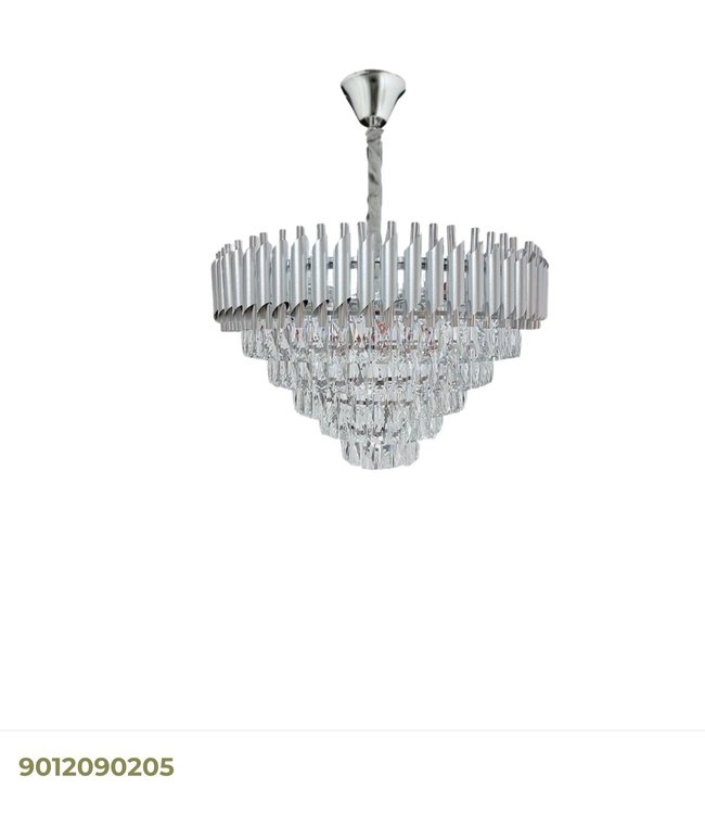 Hanging lamp silver Lena