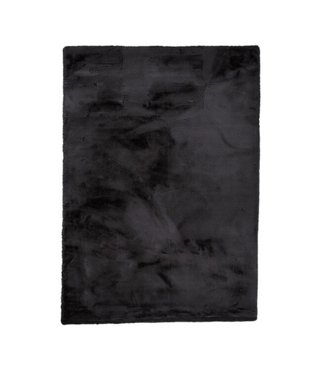 Fluffy Rug black