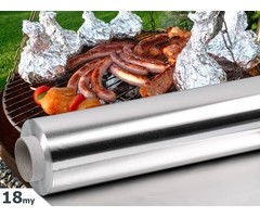 Aluminium BBQ en Grill folie 0,018mmx450mmx150m