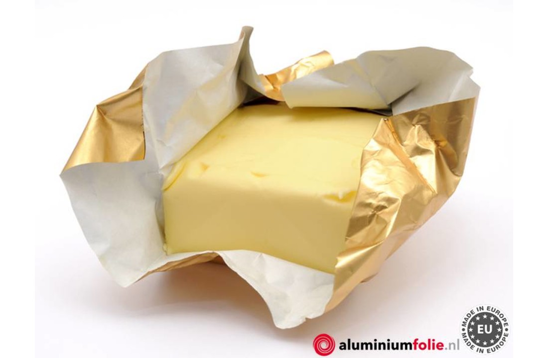 1kg. Maatwerk wikkels van papier gedragen aluminiumfolie