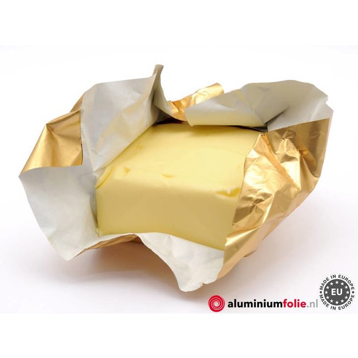 1kg. Maatwerk wikkels van papier gedragen aluminiumfolie