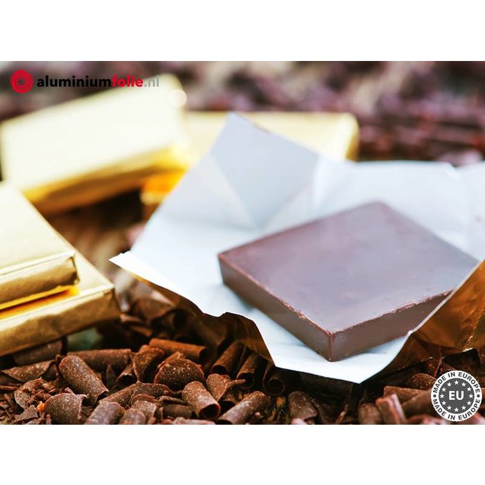 1kg. Maatwerk wikkels van papier gedragen aluminiumfolie