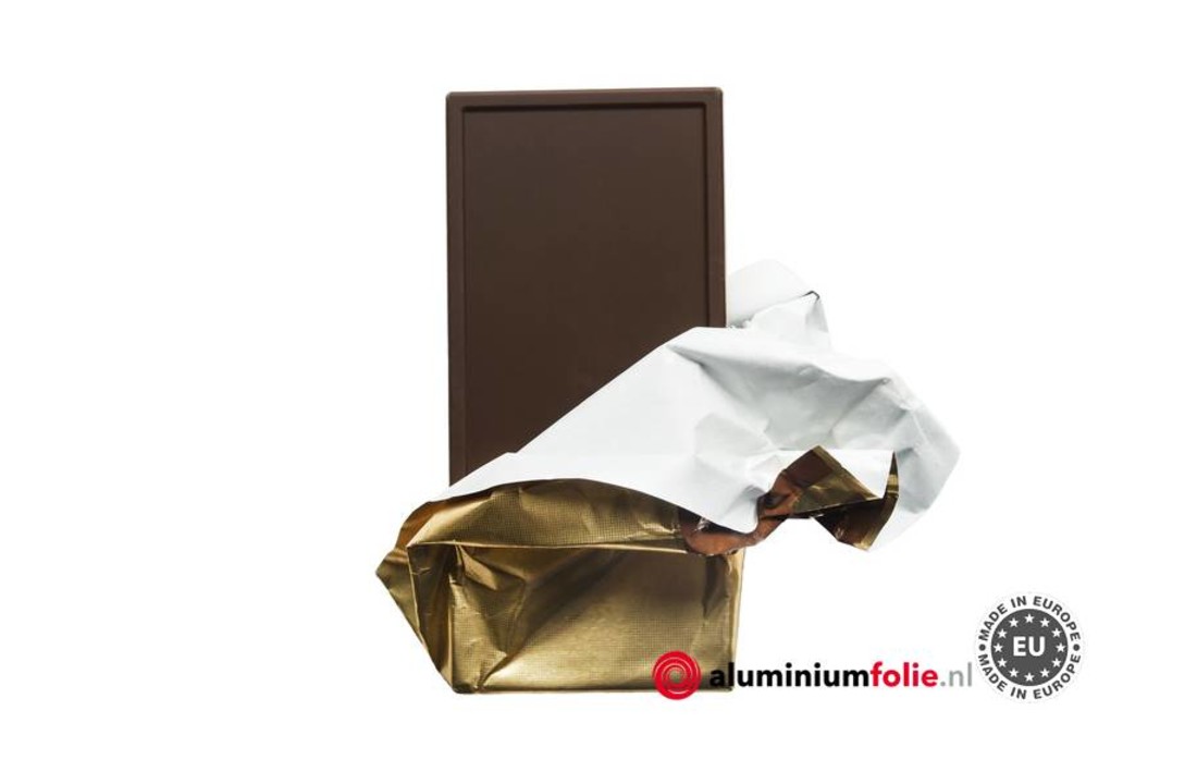 1kg. Maatwerk wikkels van papier gedragen aluminiumfolie