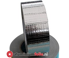 Aluminium tape AWS glasvezel versterkt 0,030mmx50mmx50m