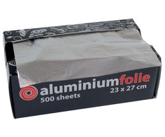 Aluminium pop-up vellen zilver