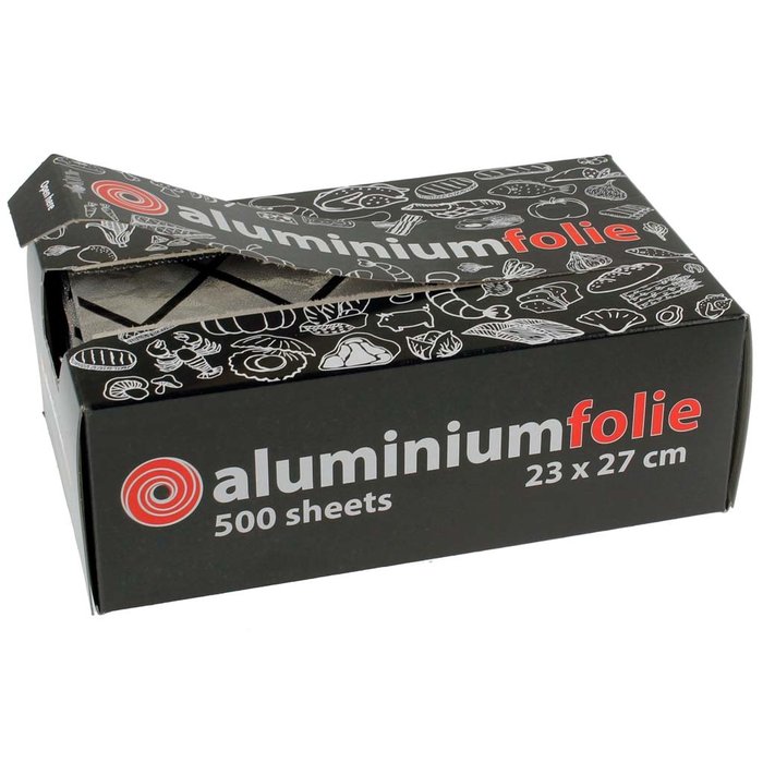 Aluminium pop-up vellen zwart gestreept