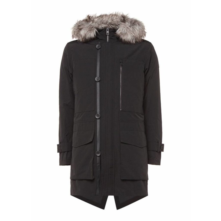 Parka met bontkraag-2