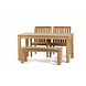 Garden Teak tuinmeubelen James Tuinbank (zonder rug) | 120 cm Garden Teak tuinmeubelen James Tuinbank (zonder rug) | 120 cm