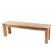 Garden Teak tuinmeubelen James Tuinbank (zonder rug) | 150 cm Garden Teak tuinmeubelen James Tuinbank (zonder rug) | 150 cm