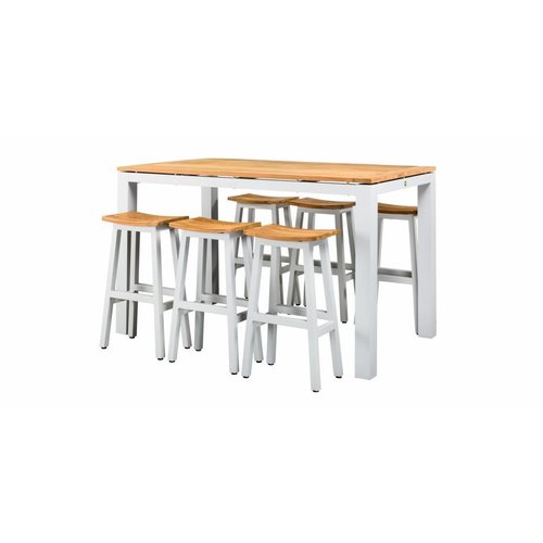 SUNS tuinmeubelen Sense bartafel | 80 x 80 | Mat wit SUNS tuinmeubelen Sense bartafel | 80 x 80 | Mat wit