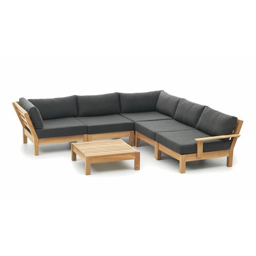 Wolfwood tuinmeubelen Coffee Bay Loungeset | Opstelling 5 Wolfwood tuinmeubelen Coffee Bay Loungeset | Opstelling 5