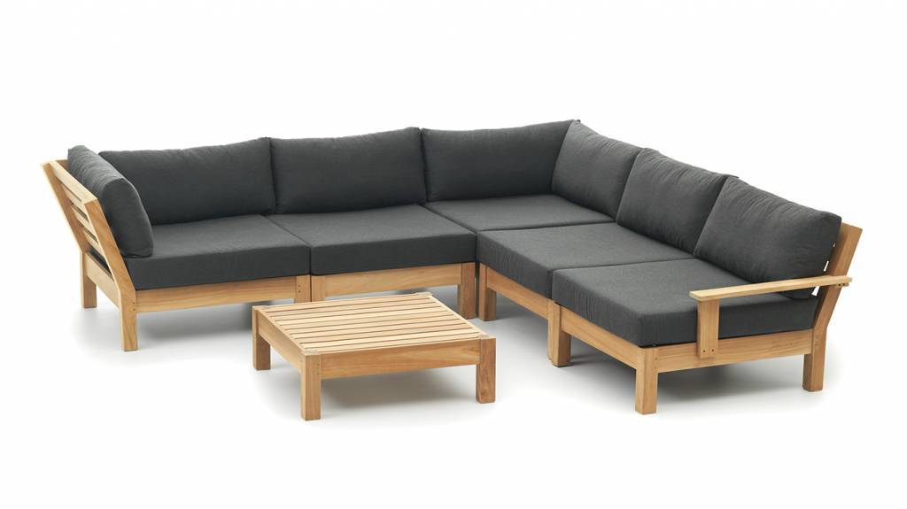 Wolfwood tuinmeubelen Coffee Bay Loungeset | Opstelling 5
