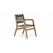 Wolfwood tuinmeubelen Norden dining tuinstoel met textileen Wolfwood tuinmeubelen Norden dining tuinstoel met textileen