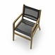 Wolfwood tuinmeubelen Norden dining tuinstoel met textileen Wolfwood tuinmeubelen Norden dining tuinstoel met textileen