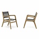 Wolfwood tuinmeubelen Norden dining tuinstoel met textileen Wolfwood tuinmeubelen Norden dining tuinstoel met textileen