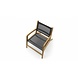 Wolfwood tuinmeubelen Norden loungestoel | Textileen zitting en rug Wolfwood tuinmeubelen Norden loungestoel | Textileen zitting en rug