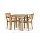 Garden Teak tuinmeubelen James tuintafel 80 x 80 cm Garden Teak tuinmeubelen James tuintafel 80 x 80 cm